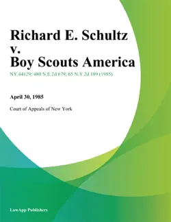 richard e. schultz v. boy scouts america book cover image