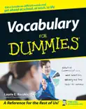 Vocabulary For Dummies book summary, reviews and download