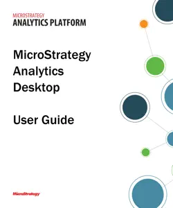microstrategy analytics desktop user guide book cover image