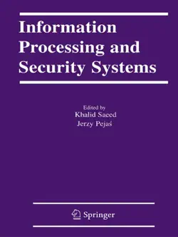 information processing and security systems book cover image