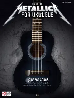 best of metallica for ukulele songbook book cover image
