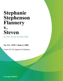 stephanie stephenson flannery v. steven book cover image