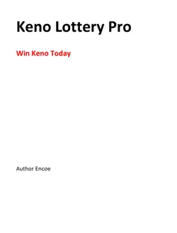 keno lottery pro book cover image