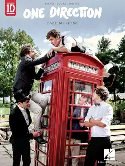 one direction - take me home songbook book cover image