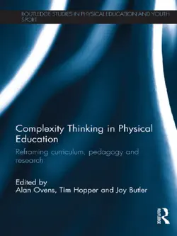complexity thinking in physical education book cover image