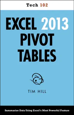 excel 2013 pivot tables book cover image