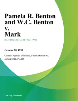 pamela r. benton and w.c. benton v. mark book cover image
