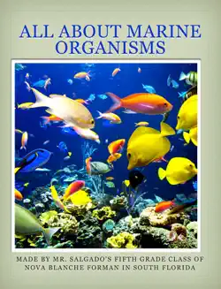 all about marine organisms book cover image