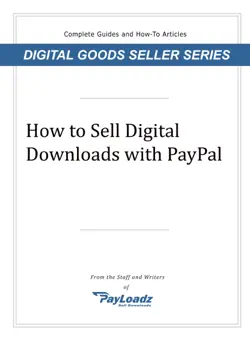how to sell digital downloads with paypal book cover image