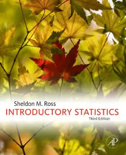 introductory statistics book cover image