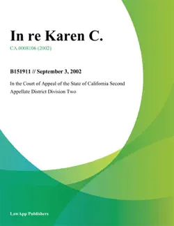 in re karen c. book cover image