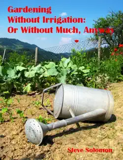 gardening without irrigation book cover image