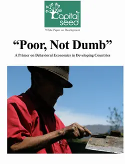 poor not dumb: a primer on behavioral economics in developing countries book cover image