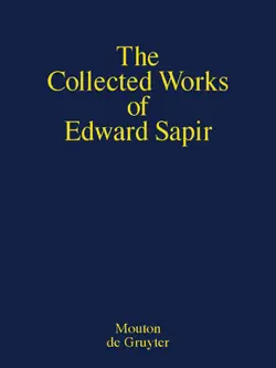 the collected works of edward sapir book cover image