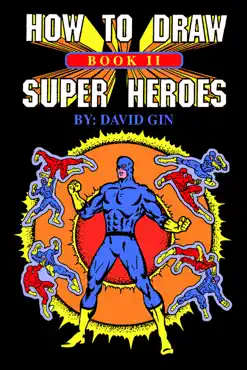 how to draw super heroes book cover image