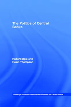 the politics of central banks book cover image