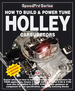 how to build & power tune holley carburetors book cover image