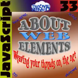 about web elements 33 book cover image