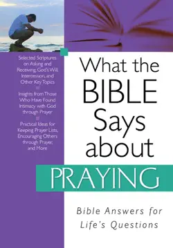 what the bible says about praying book cover image