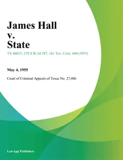 james hall v. state book cover image