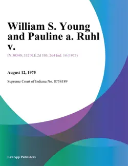 william s. young and pauline a. ruhl v. book cover image