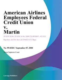 american airlines employees federal credit union v. martin book cover image