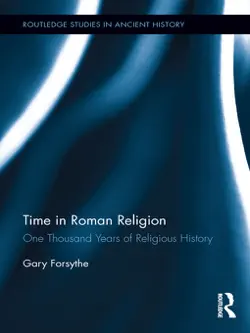 time in roman religion book cover image