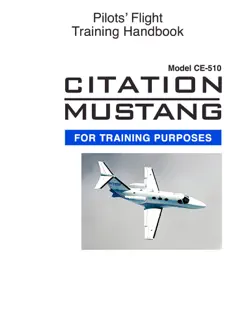 ce510 pilots' flight training handbook book cover image