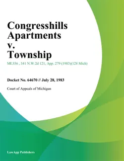 congresshills apartments v. township imagen de la portada del libro