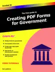 PDF Forms for Government synopsis, comments