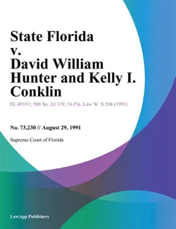 state florida v. david william hunter and kelly i. conklin imagen de la portada del libro
