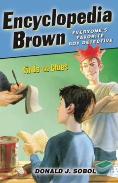 encyclopedia brown finds the clues book cover image