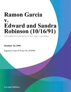 ramon garcia v. edward and sandra robinson book cover image