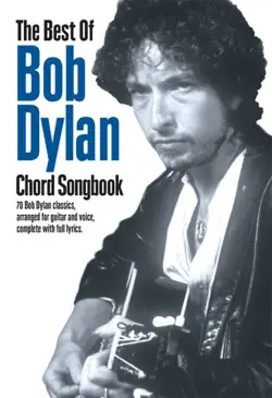 the best of bob dylan chord songbook book cover image