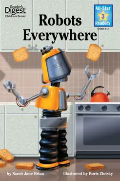 robots everywhere, level 3 book cover image