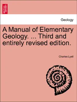 a manual of elementary geology. ... fourth and entirely revised edition. book cover image