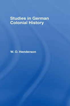 studies in german colonial history book cover image