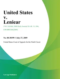 united states v. leniear book cover image