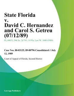 state florida v. david c. hernandez and carol s. getreu book cover image