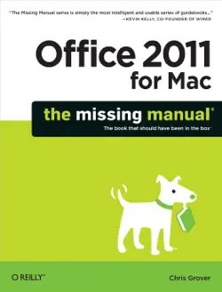 office 2011 for macintosh: the missing manual book cover image