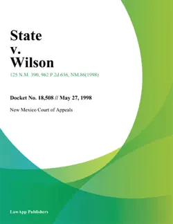 state v. wilson book cover image