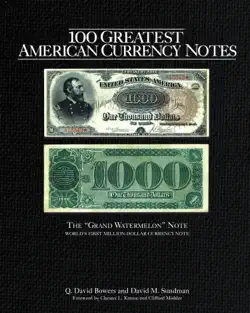 100 greatest american currency notes book cover image