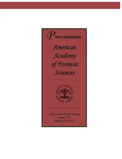 proceedings american academy of forensic sciences book cover image