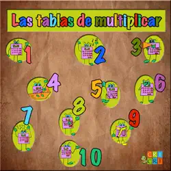 las tablas de multiplicar book cover image