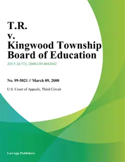 t.r. v. kingwood township board of education book cover image