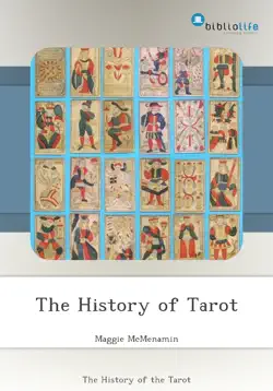 the history of tarot imagen de la portada del libro