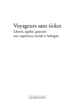 voyageurs sans ticket imagen de la portada del libro
