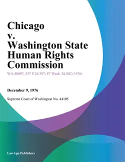 chicago v. washington state human rights commission book cover image