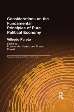 considerations on the fundamental principles of pure political economy book cover image