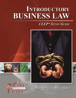 introductory business law clep test study guide - passyourclass book cover image